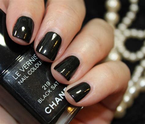 chanel black satin nail polish dupe|chanel nail polish colour chart.